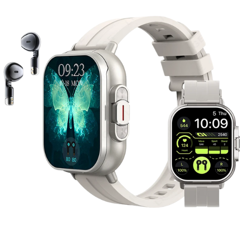 Smart Watch + Wireless Earbuds