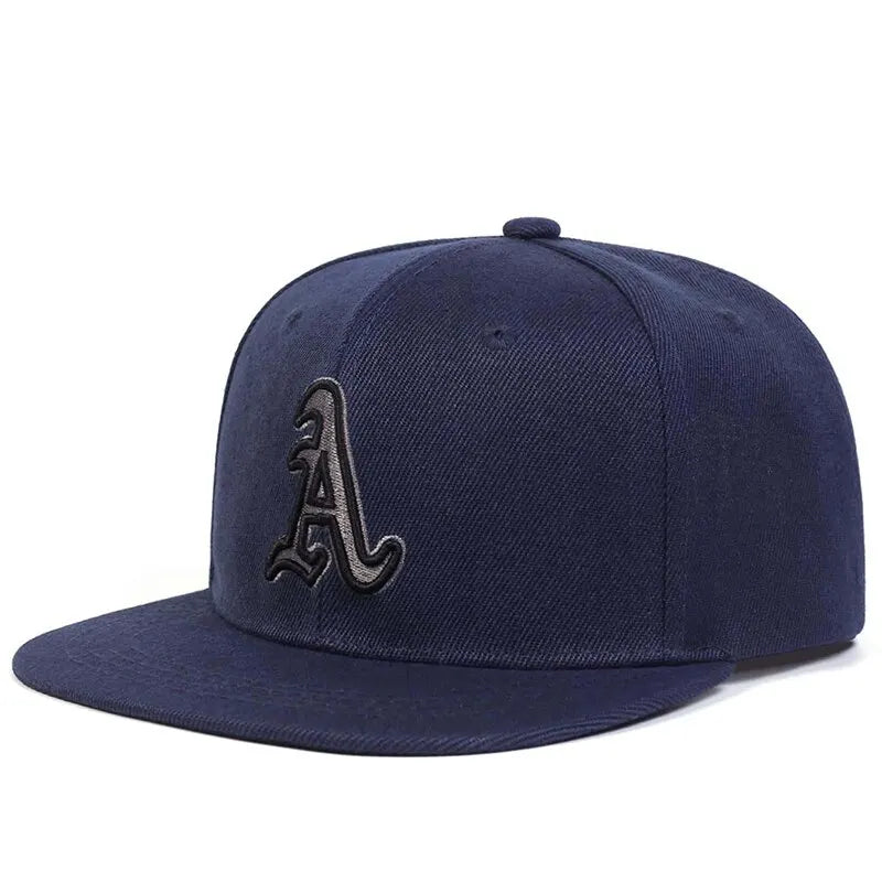 Unisex Gothic Alphabet Embroidery Hip-Hop Hats Outdoor Adjustable Casual Baseball Caps Sunscreen Hat