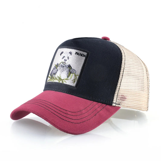 Fashion Baseball Cap with Cat Embroidery Patch Snapback Hip Hop Trucker Caps Men and Women Outdoor Streetwear Caps TMDHLM